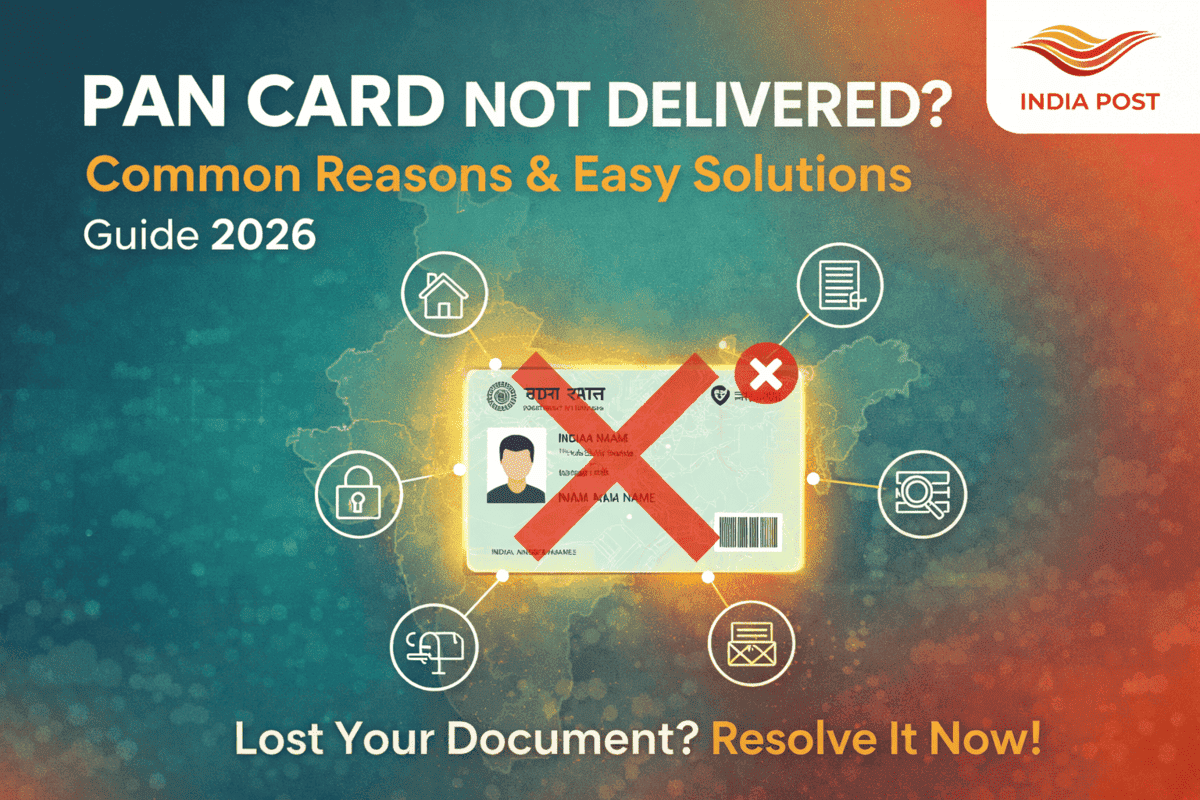 PAN Card Not Delivered? Top Reasons & Easy Solutions (2026 Guide)