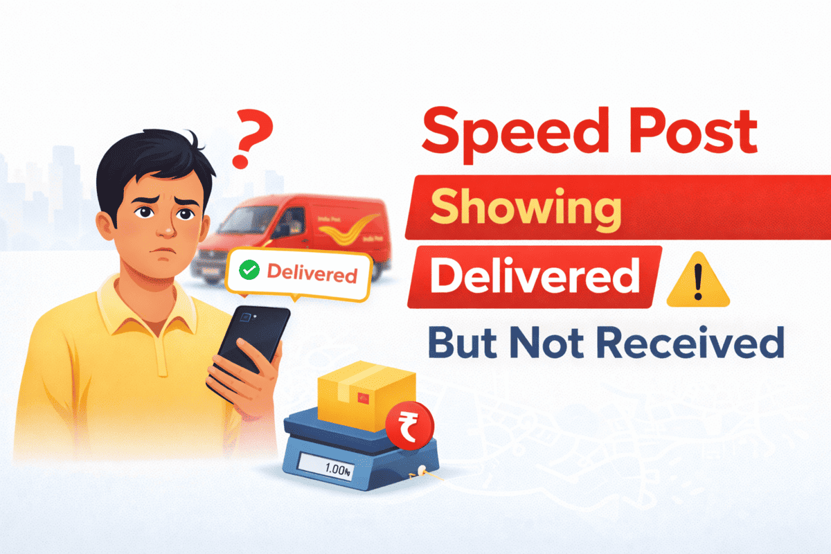 Speed Post Showing Delivered But Not Received (Complete Solution Guide)